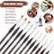 Miniature Paint Brushes, 11pcs Micro Detail Paint Brushes for Model, Citadel, Vallejo, DND, Paint by Numbers - Fine Paint Brush Set for Acrylic, Watercolor, Oil